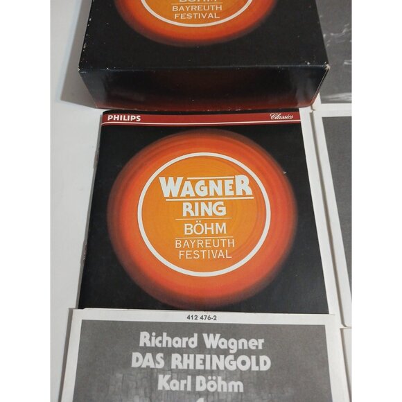 WAGNER: Der Ring des Nibelungen BÖHM (Bayreuther 1967) CD 1995 Philips 14CD SET - Picture 3 of 16